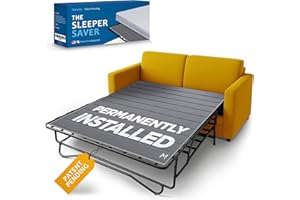 Meliusly Permanently Installed Sleeper Sofa Support Board (Queen Size - Patent Pending) Reinforced Wood Sofa Bed Support, Pull Out Couch Mattress Board, Sleeper Bar Shield, SleeperSaver