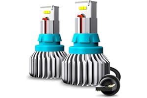 AUXITO Error Free 912 921 LED Bulb Reverse Lights Backup Lights 4000 Lumens/Pair Extremely Bright CSP 9-SMD 906 W16W T15 LED Bulbs Plug and Play for Backup Reverse Lights, 6500K White (Pack of 2)