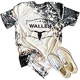 Retro Steer Skull Western T-Shirt Women Vintage Country Music Shirt Cute Cowgirl Graphic Cowboy Tees Tops