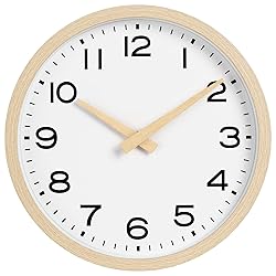 AKCISOT Wall Clock,Boho Kitchen 10 Inch Wall Clocks