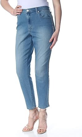 jeans with racing stripe