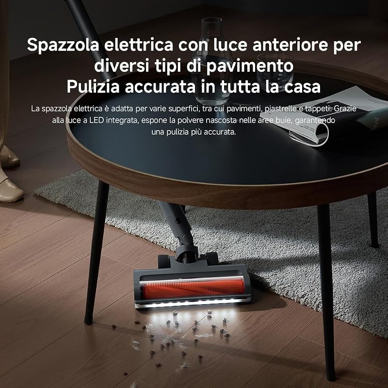 G20 Max Aspirapolvere senza fili, 180AW/Fino 60Min, display LED