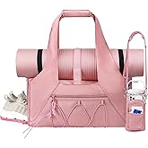 stillithou Gym Bag for Women & Men Duffle Bag with Shoes Compartment and Wet Compartment - Ideal for Travel, Gym, Sports, Duffel, Weekender, Dance