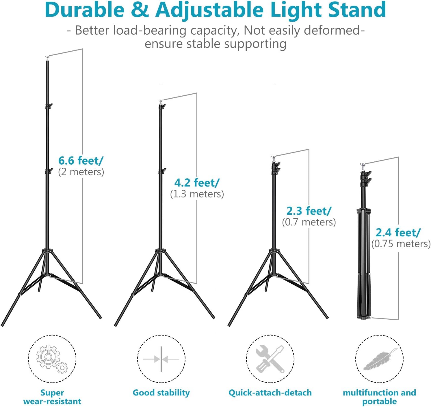 NEEWER Backdrop Stand 10ft x 7ft - Image 5