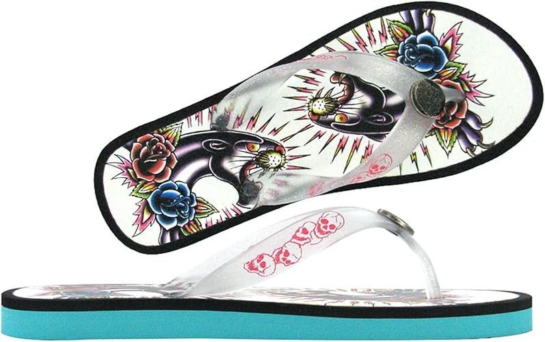 ed hardy flip flops