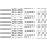 1799 Pcs 4 Sheets Pearl Rhinestone Stickers 3/4/5/6 mm Self Adhesive Rhinestones Gems for Face Eyes Makeup Hair Body (White_pearl-3/4/5/6mm)