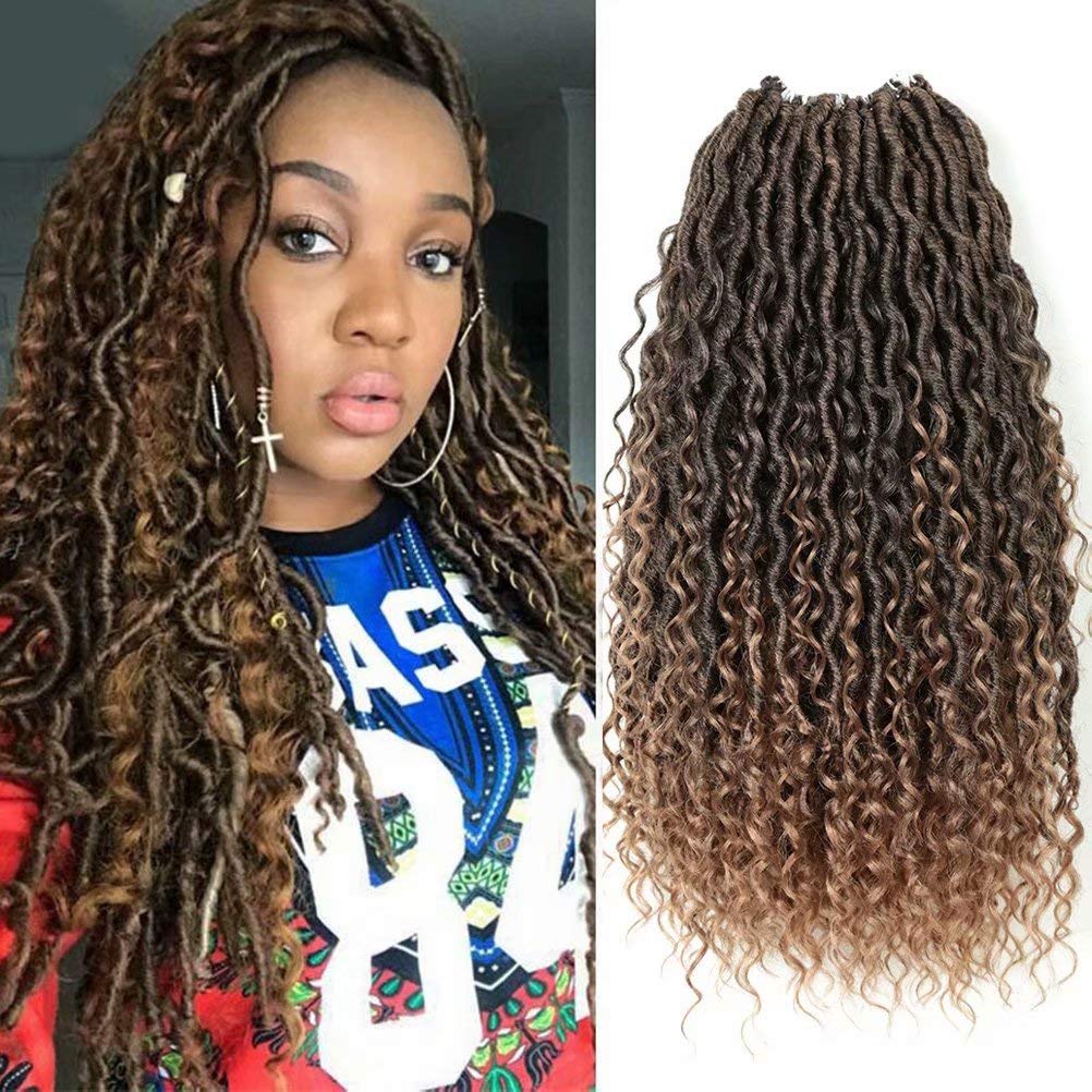 Buy 6 Packs Alimiriam New Goddess Locs Crochet Hair 18 Inch Bohemia