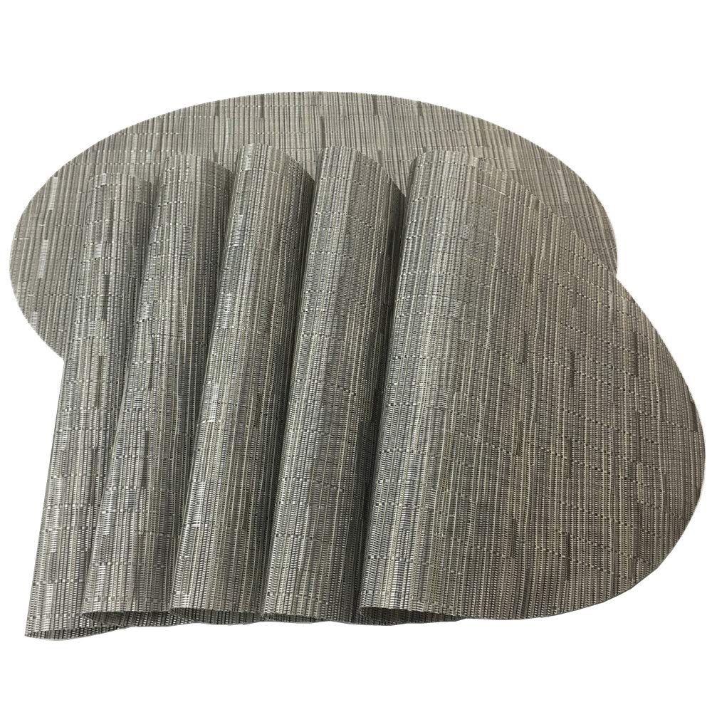 Best vinyl round placemats for dining table