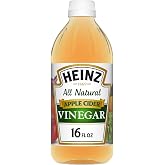 Heinz All Natural Apple Cider Vinegar with 5% Acidity, 16 fl oz Bottle | Handy Kitchen Base Ingredient, Great for Cooking, Made From All Natural Apples