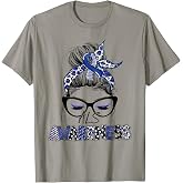 Womens Classy Leopard Pattern ALS Awareness T-Shirt