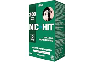 Quit Smoking Aid Nicotine Spray Nic-Hit Mint Flavor 2mg - 200 Sprays