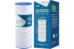 Vistar Water Technologies PLF120A Pool Filter for Hayward C1200, CX1200RE, Pleatco PA120, Ultra-B2, Unicel C-8412, Filbur FC-1293, Clearwater II 125, Pro Clean PCCF-125, L x OD:23 1/4" x 8 15/16"