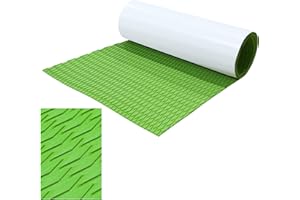 HZshark EVA Foam Boat Decking Sheet Universal DIY Surfboard Traction Pad Non-Slip Grip Mat Trimmable Sheet for Kayak RV Yacht Pool Skateboard Skimboard Step Green Yellow Orange Blue Dark Grey Black