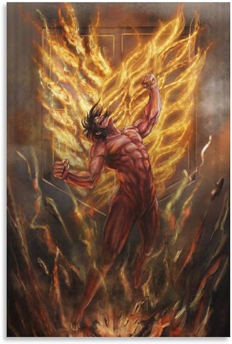 Amazon Co Jp 進撃の巨人アニメポスターキャンバスアールデコ絵画寝室装飾絵画リビングルーム壁画壁アート画像24 16インチ 60 40cm ホーム キッチン Amazon Co Jp 進撃の巨人アニメポスターキャンバスアールデコ絵画寝室装飾絵画リビングルーム壁画壁アート画像24 16インチ 60 40cm ホーム キッチン