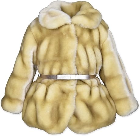 baby girl pink fur jacket