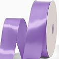 Amazon.com: Funfery 100 Yard 1-1/2 Inch Light Purple Satin Ribbon for ...