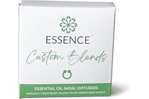 HONÉ Essence Nasal Diffuser | Essential Oil Ring | Silicone Nose Inhaler Bundle Pack (Custom Blends)