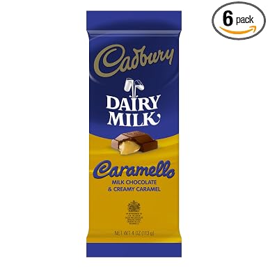 Dairy Milk Caramello Milk Chocolate & Creamy Carmel (034000040476)
