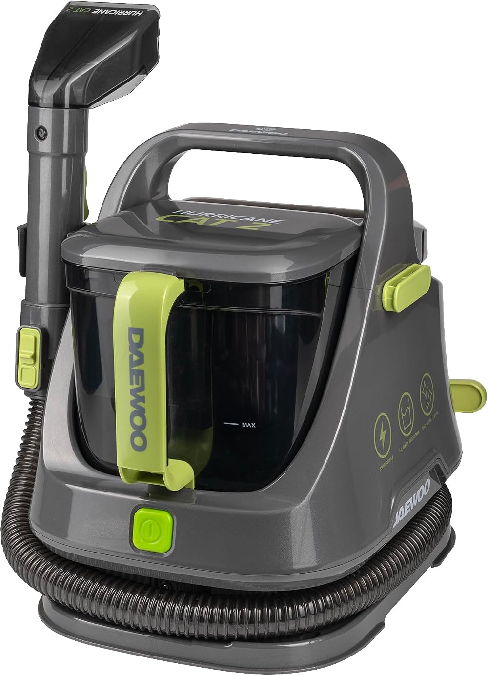 Daewoo Hurricane 650W Spot Washer Compact Upholstery & Carpet Cleaner
