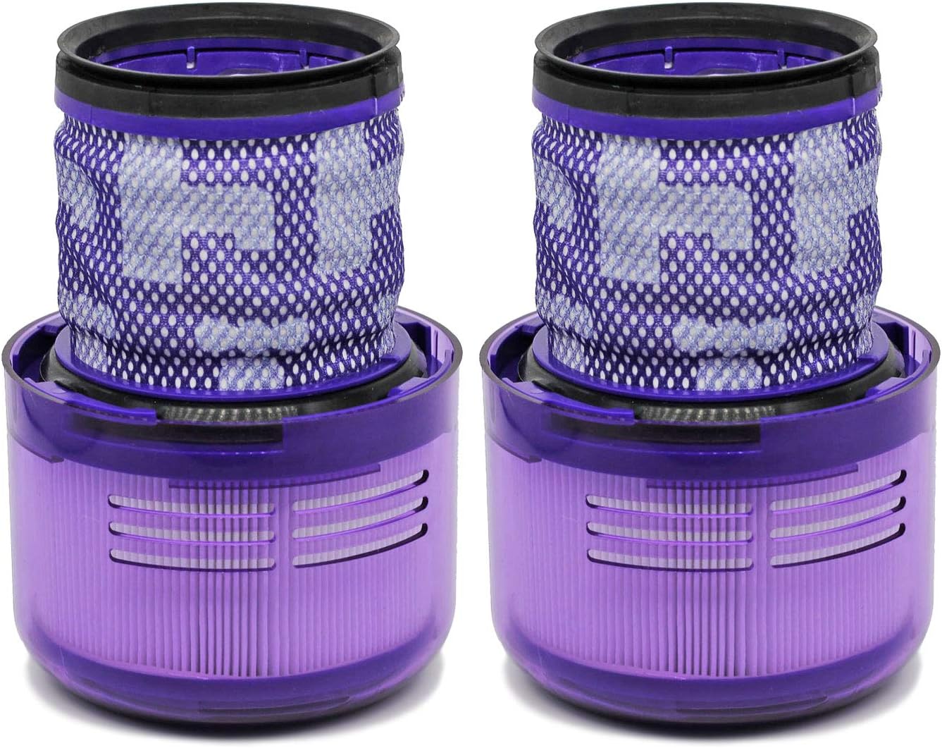 Wolfish 2 Pack Filters Replacements for Dyson V11 Cordless