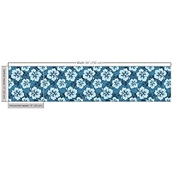 Lunarable Hawaiian Fabric by The Yard, Hawaiian