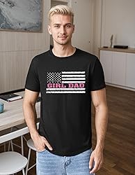Tewmeu Girl Dad Shirt for Men Best T Shirt Gift for