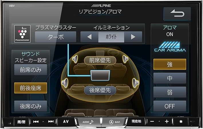 Amazon アルパイン Alpine カーナビ 8型 X8v 車 バイク 家電 カメラ