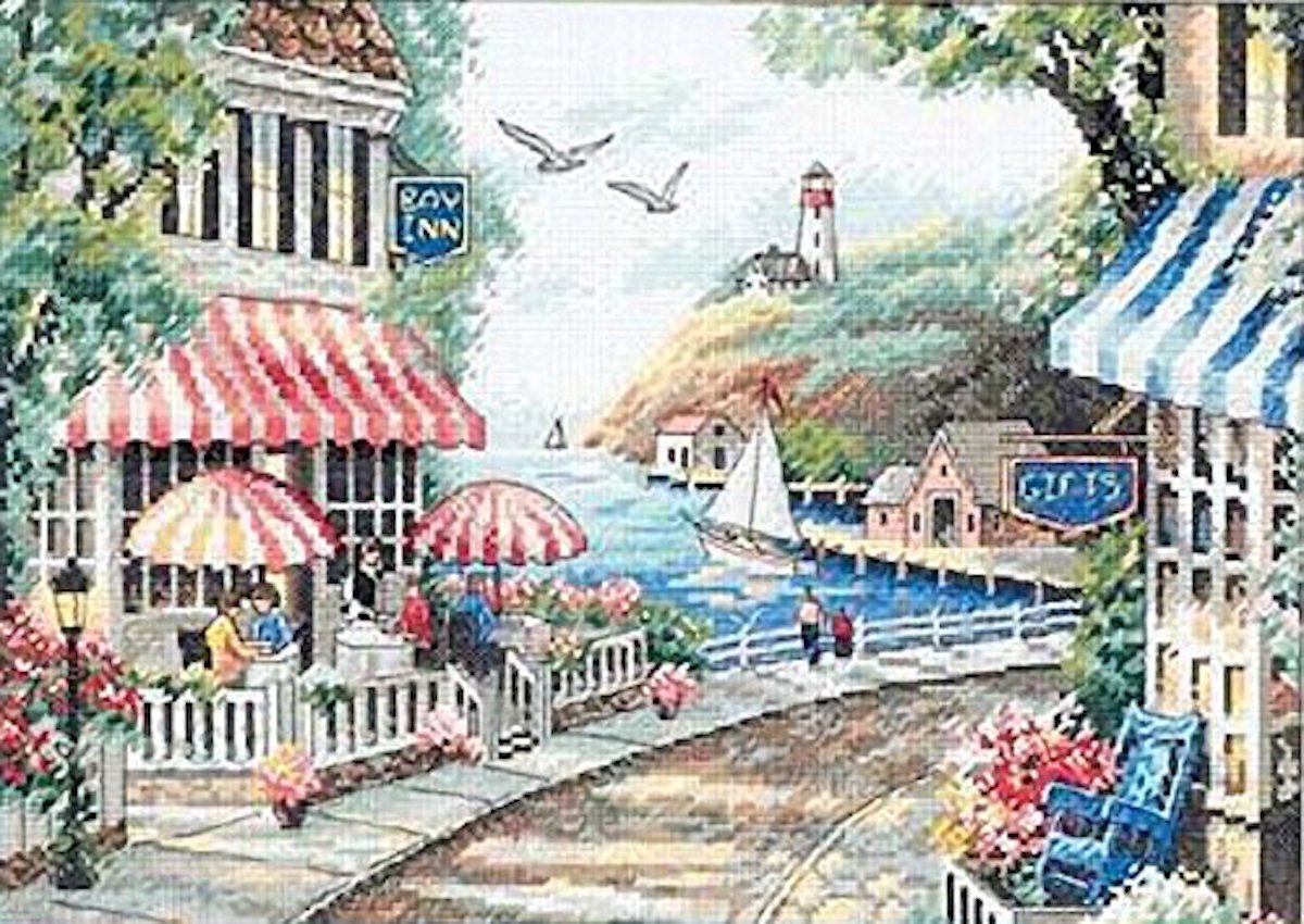 DIMENSIONS 35157 Cafe by The SEA, White
