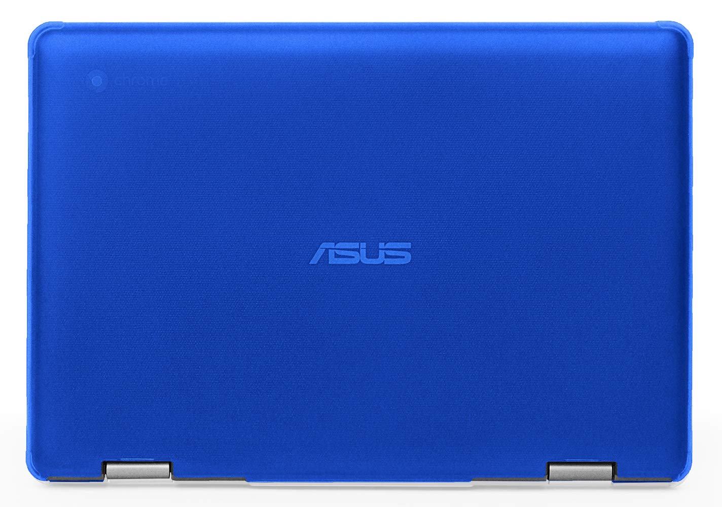 mCover Case Compatible for 2019~2021 11.6" ASUS Chromebook Flip C214MA Series Convertible Laptop Computers ONLY (NOT Fitting Any Other ASUS Models) - Blue