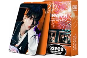 KPOPBP 92 PCS Photocards Orange Blood Mini Album 60 PCS Lomo Cards Set, 32 PCS Kpop Stickers, Gift Merchandise for Boys and Girls