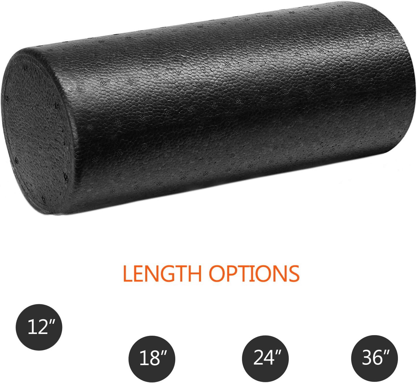 Outroad Foam Roller 36", Fit High Density Extra Firm for Physical Therapy and Balance Exercise Dense Massaging Bar for Reducing Pain, Soreness Or Tension