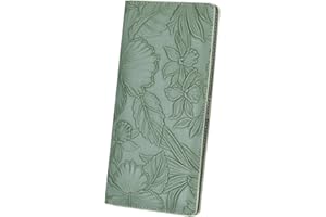 FALAN MULE Ultra Slim Women Wallet RFID Blocking Credit Card Holder Bifold Long Thin Ladies Billfold