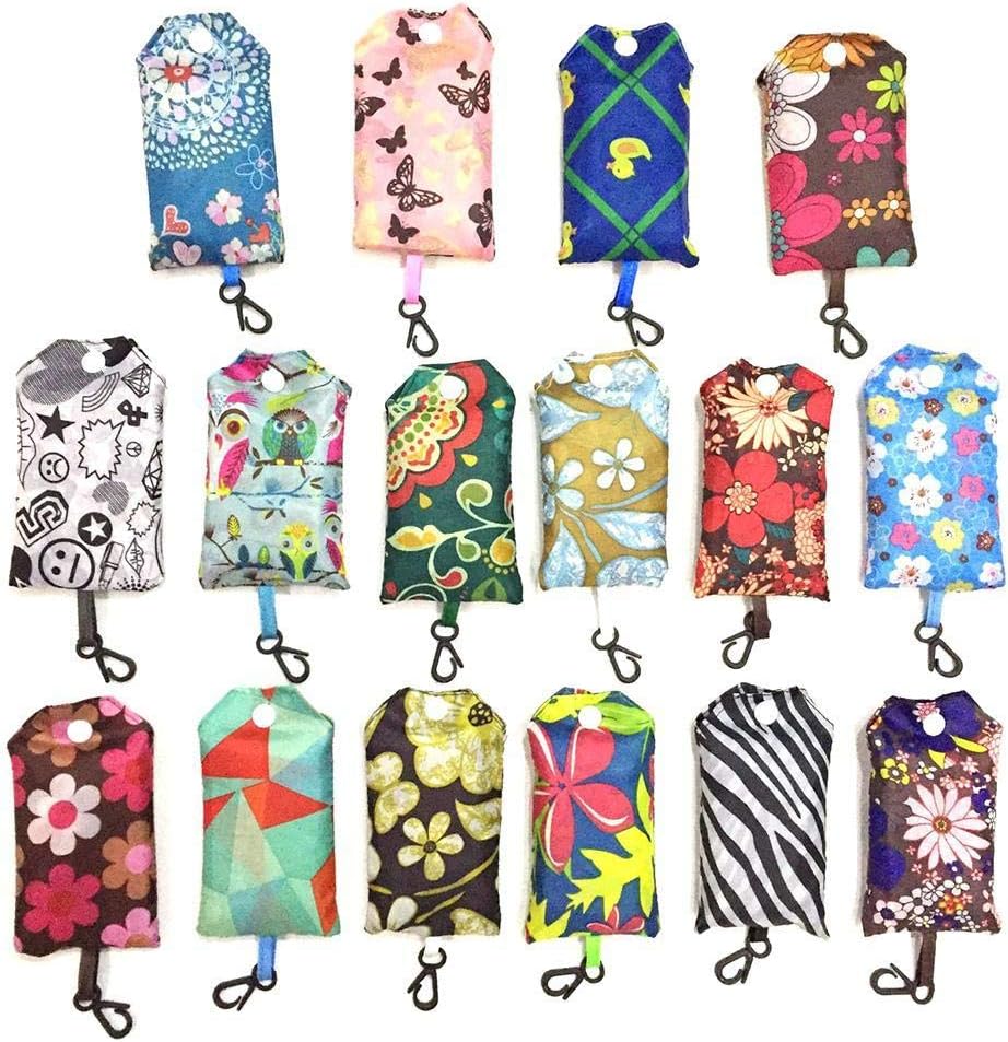 Hemker Foldable Reusable Market Shopping Bag Storage Travel Tote Grocery Bags Reusable Grocery Bags