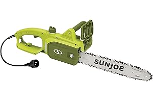 Sun Joe SWJ599E 14-inch 9-Amp Tree Limb Master Electric Handheld Chainsaw with Low-Kickback