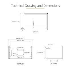 StarTech.com 6U Wall Mount Network Rack - 14 Inch