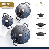 MasterClass Casserole Dish with Lid 16 cm Cast Aluminium Induction Oven Safe view 8