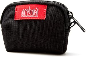 Manhattan Portage Coin Purse With Zipper Closure Pouch Eclectic Colors Credit Card ID Card Jewelry Keys Water Resistant Gift 1000D CORDURA® Everyday Carry