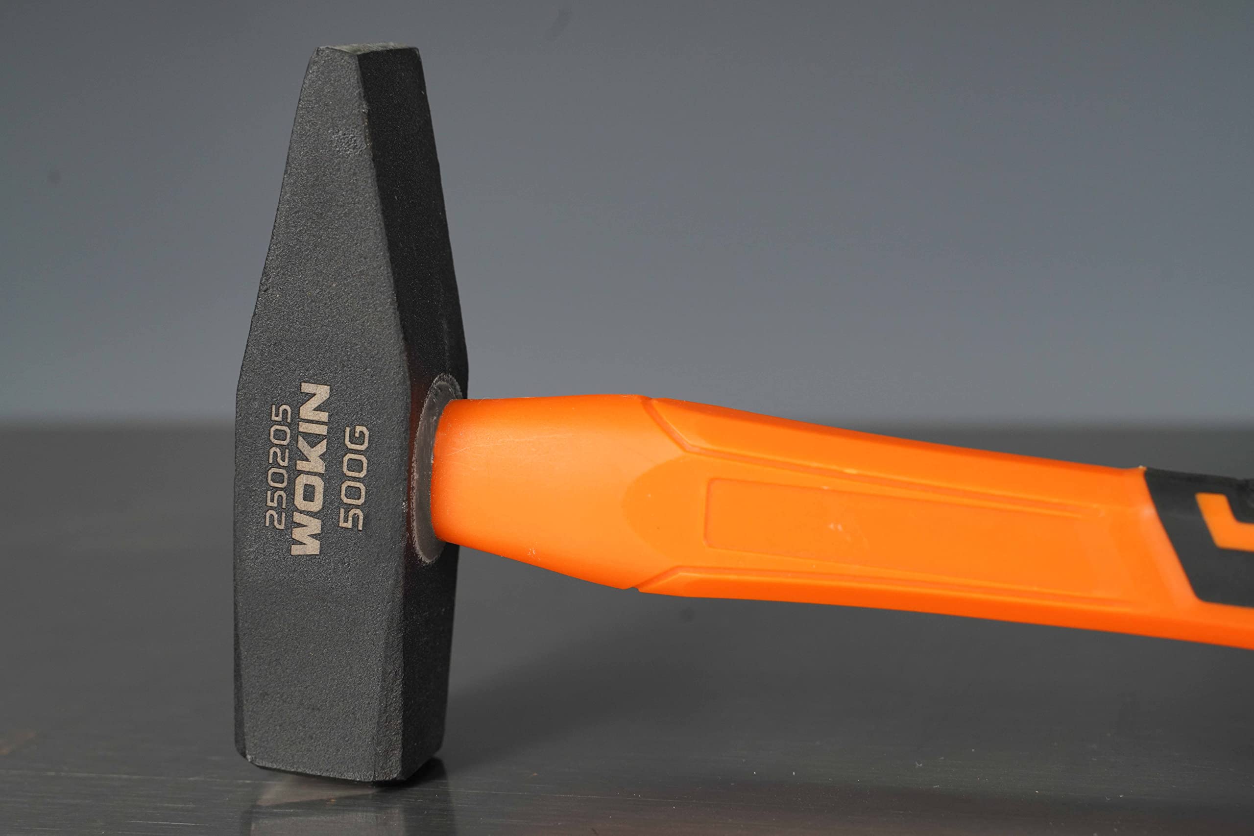 ebuyerfix wokin Machinist Hammer 300g, Engineer's Hammer, Classic Rubber Handle Hammer