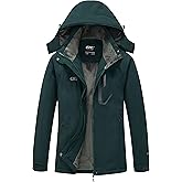 Diamond Candy Women's Winter Ski Jacket Hooded Windproof Warm Jackets Snow Waterproof Rain Coat