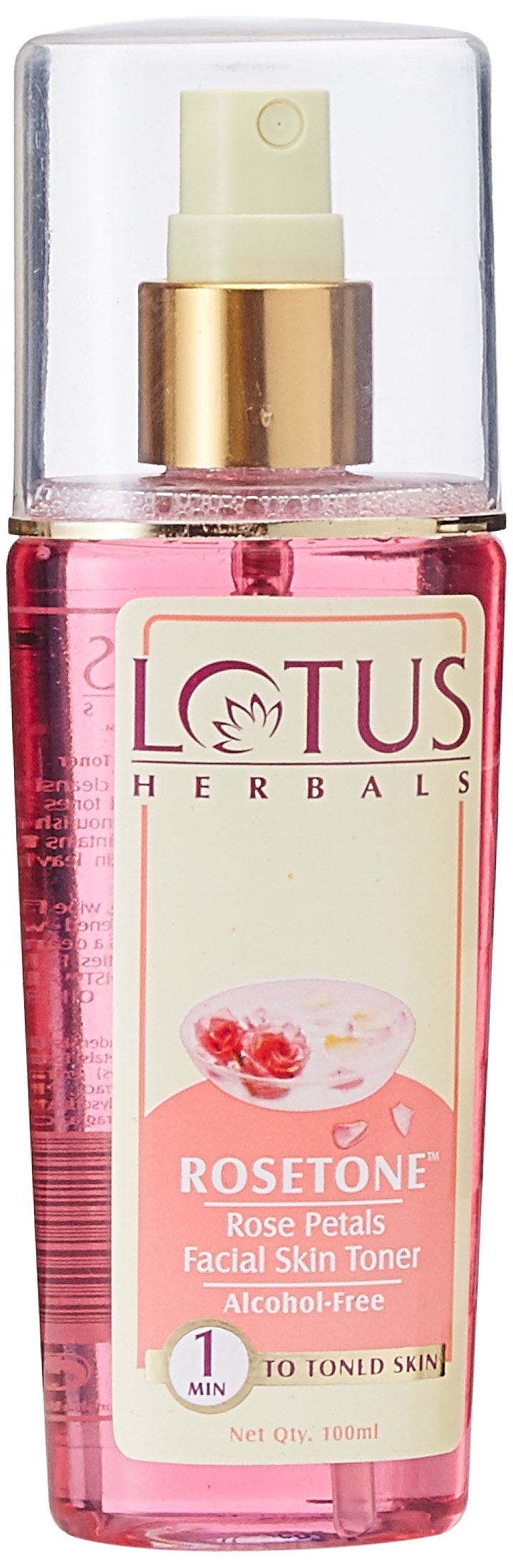 lotus herbal rose toner