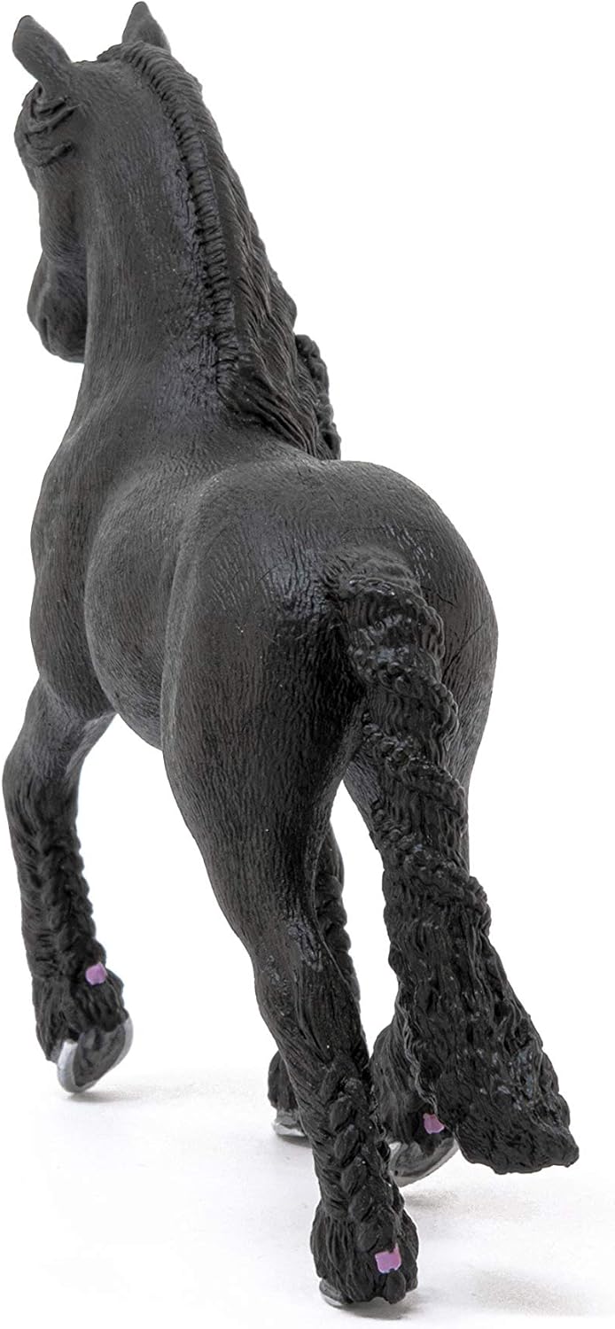 schleich white friesian stallion