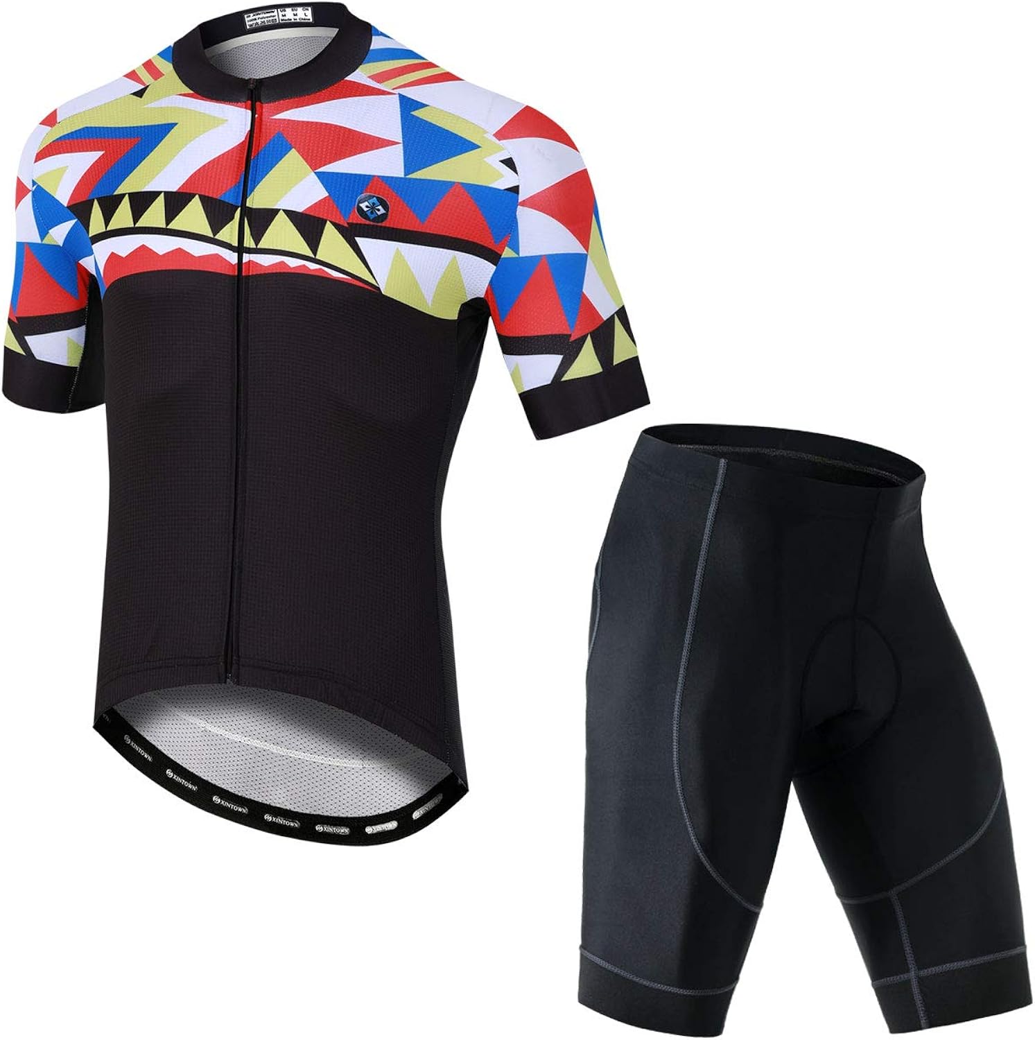 Men's Cycling Suit 3D GelFilled bib Breathable Bicycle Combination