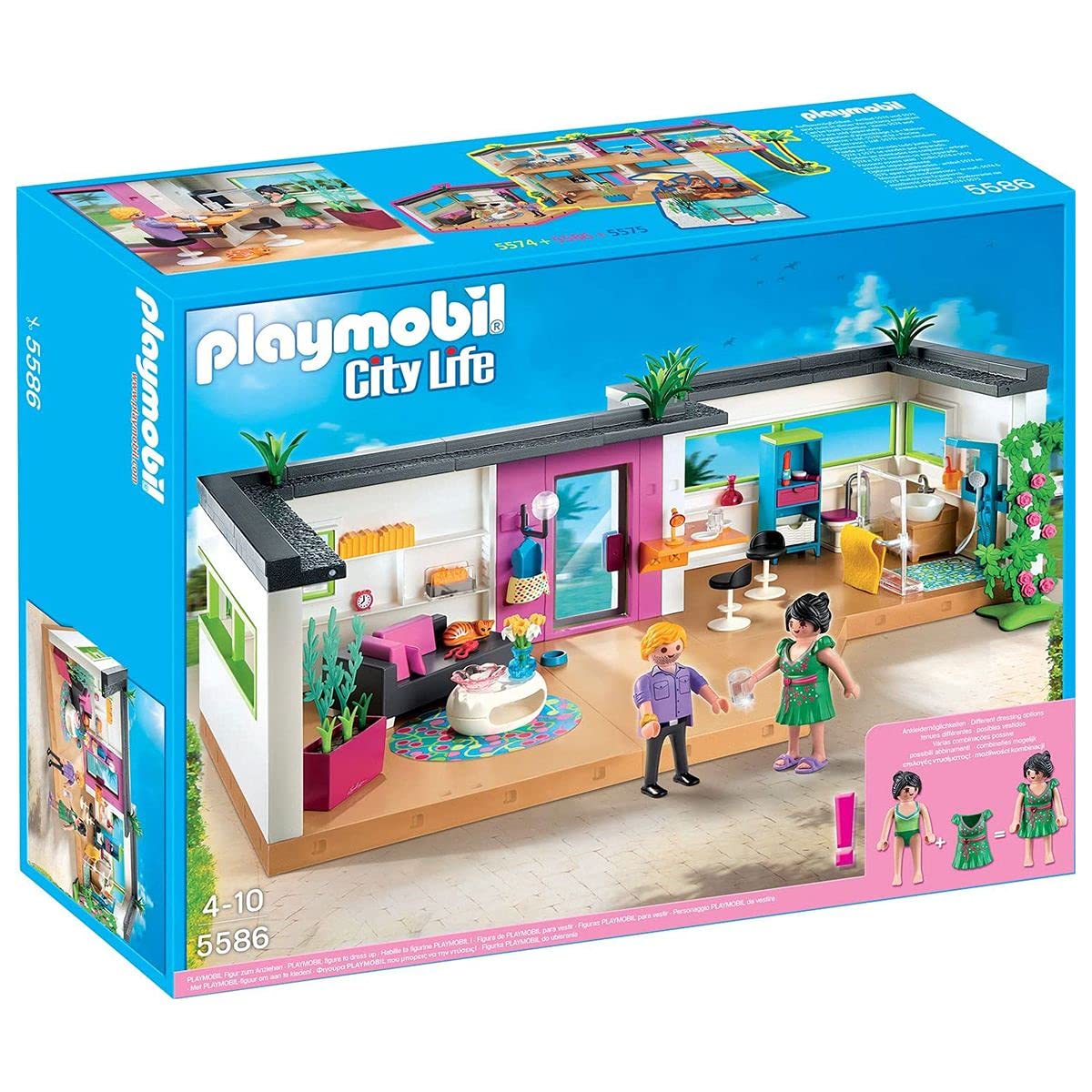 Playmobil 5586 Guest Suite, Fun Imaginative Role-Play, PlaySets Suitable for Children Ages 4+