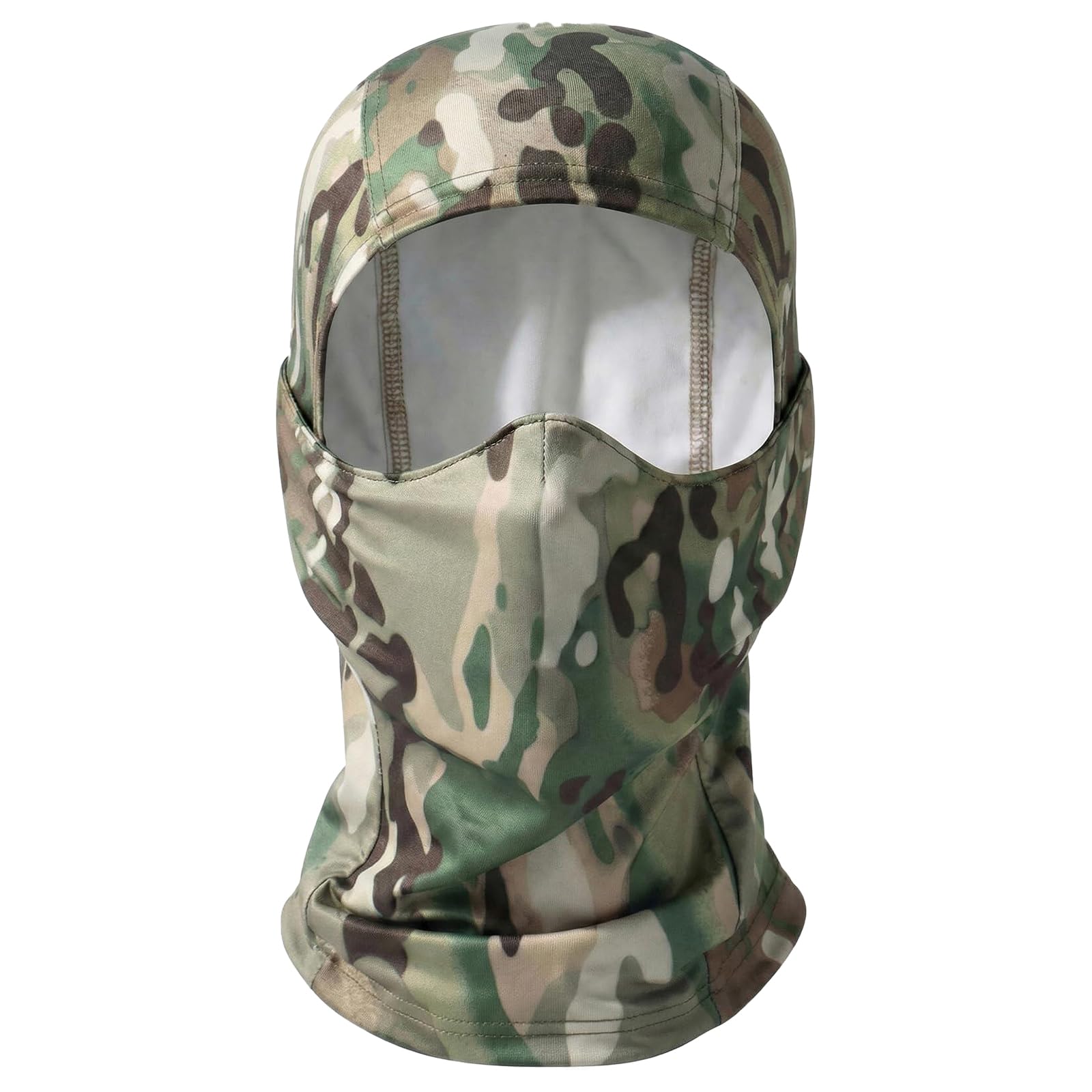 Qavctw Tactical Balaclava Military Training Mask for Men Women - Full Face Shooting Riding Hiking Paintball Fishing Hunting Outdoor Breathable