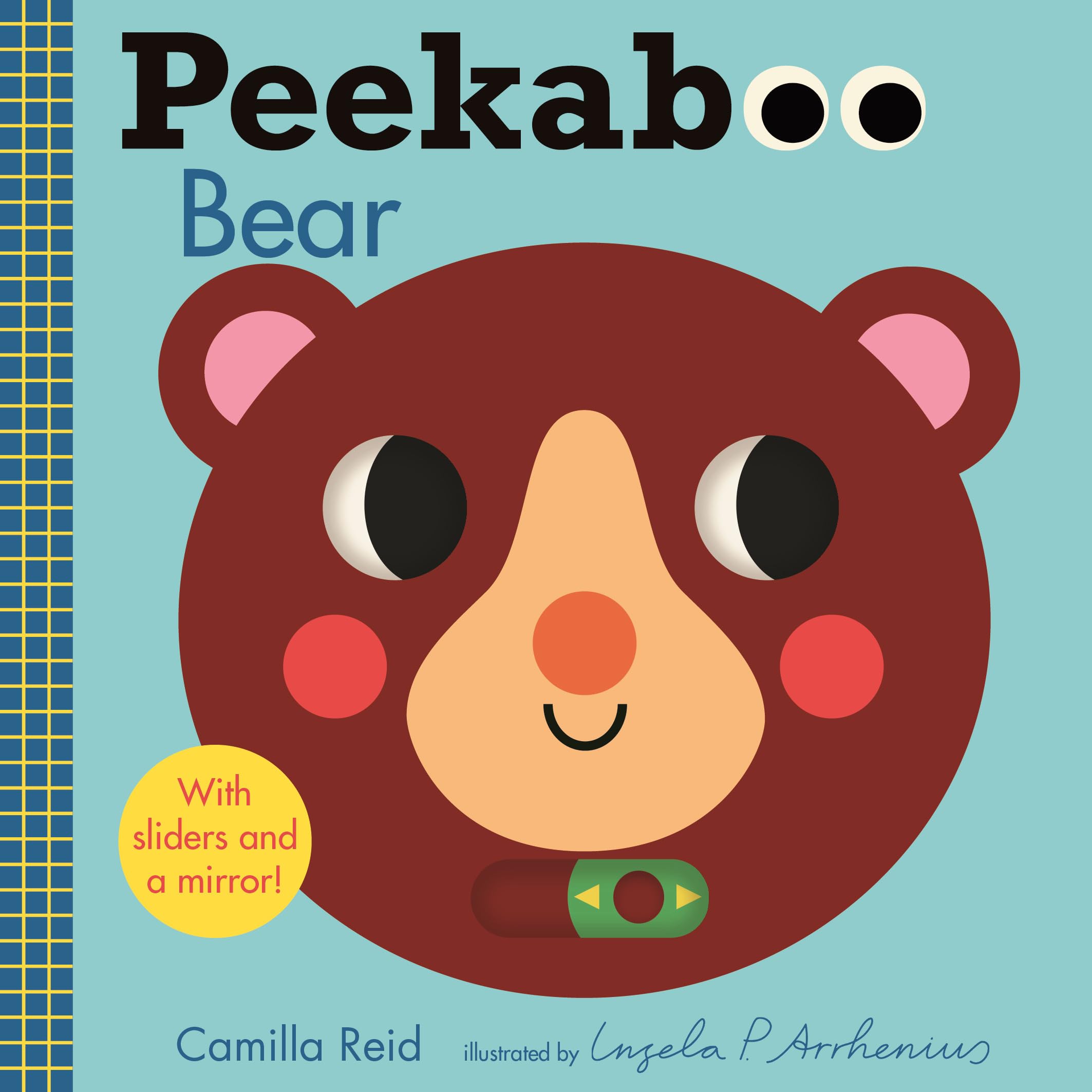 Peekaboo: Bear: (An Interactive Board Book for Babies & Toddlers with Mirror & Sliders to Push, Pull, or Turn. Cute Artwork Includes Ladybugs, Bunnies, Butterflies, & More) (Peekaboo You)