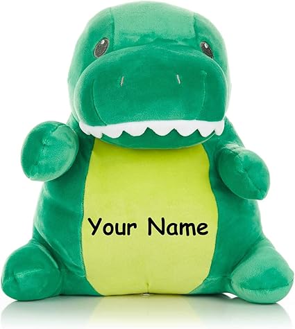 personalized dinosaur stuffed animal