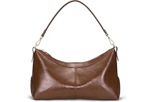 CHUNLI Shoulder Bag PU Leather Purses for Women Trendy Cute Hobo Bags with Zip Closure Designer Tote Handbags