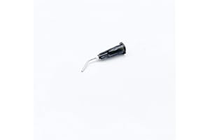 FLYDENT Dental Pre Bent Flow Dispensing Tips Black 100/PK