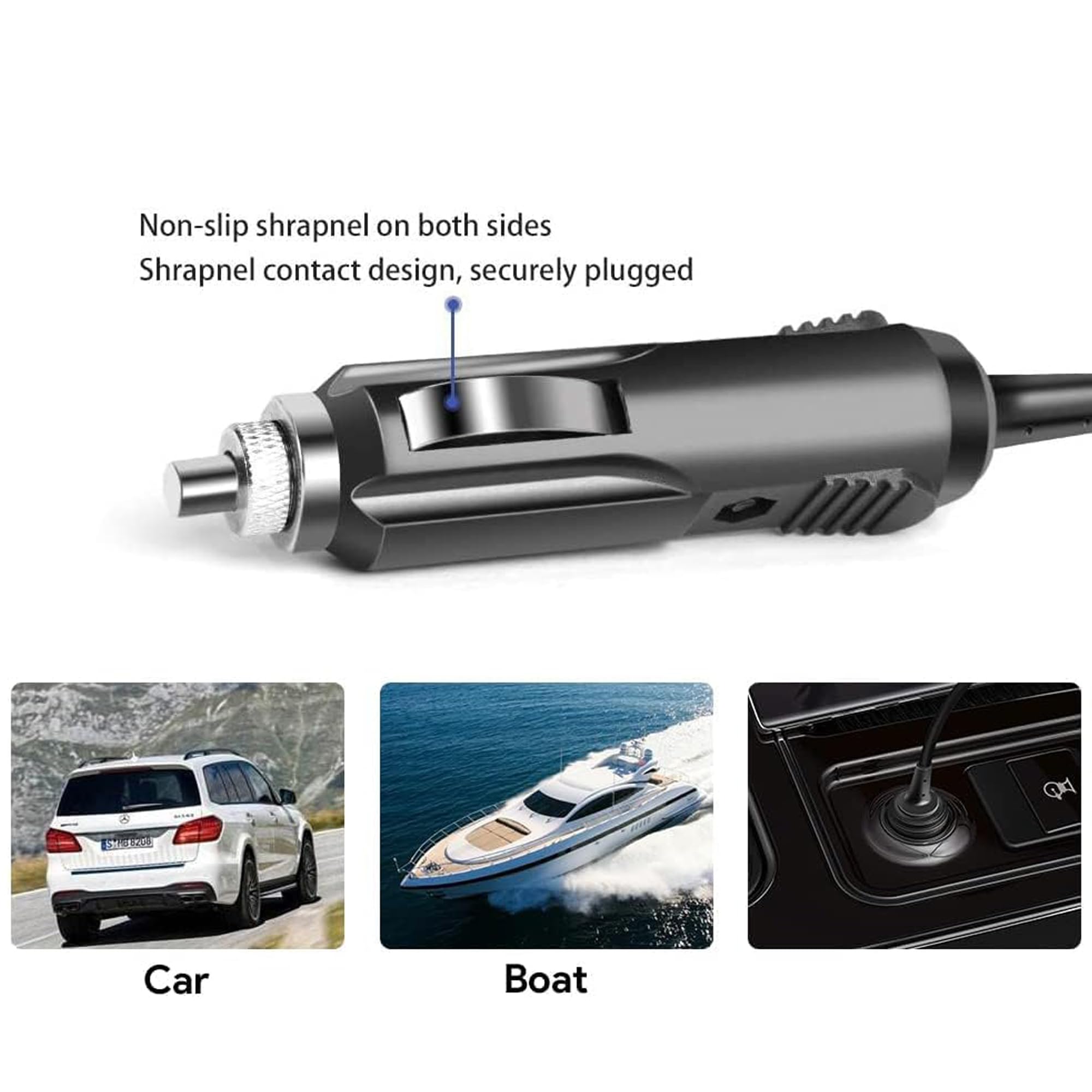 Guy-Tech Car DC 12V Adapter Charger Compatible with PanDigital Novel eReader e-Book Reader 7