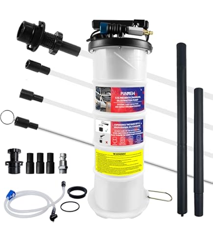 Rosvola 9 L Pompe à Huile à Vide Manuelle Et Pompe D'Aspiration Pour